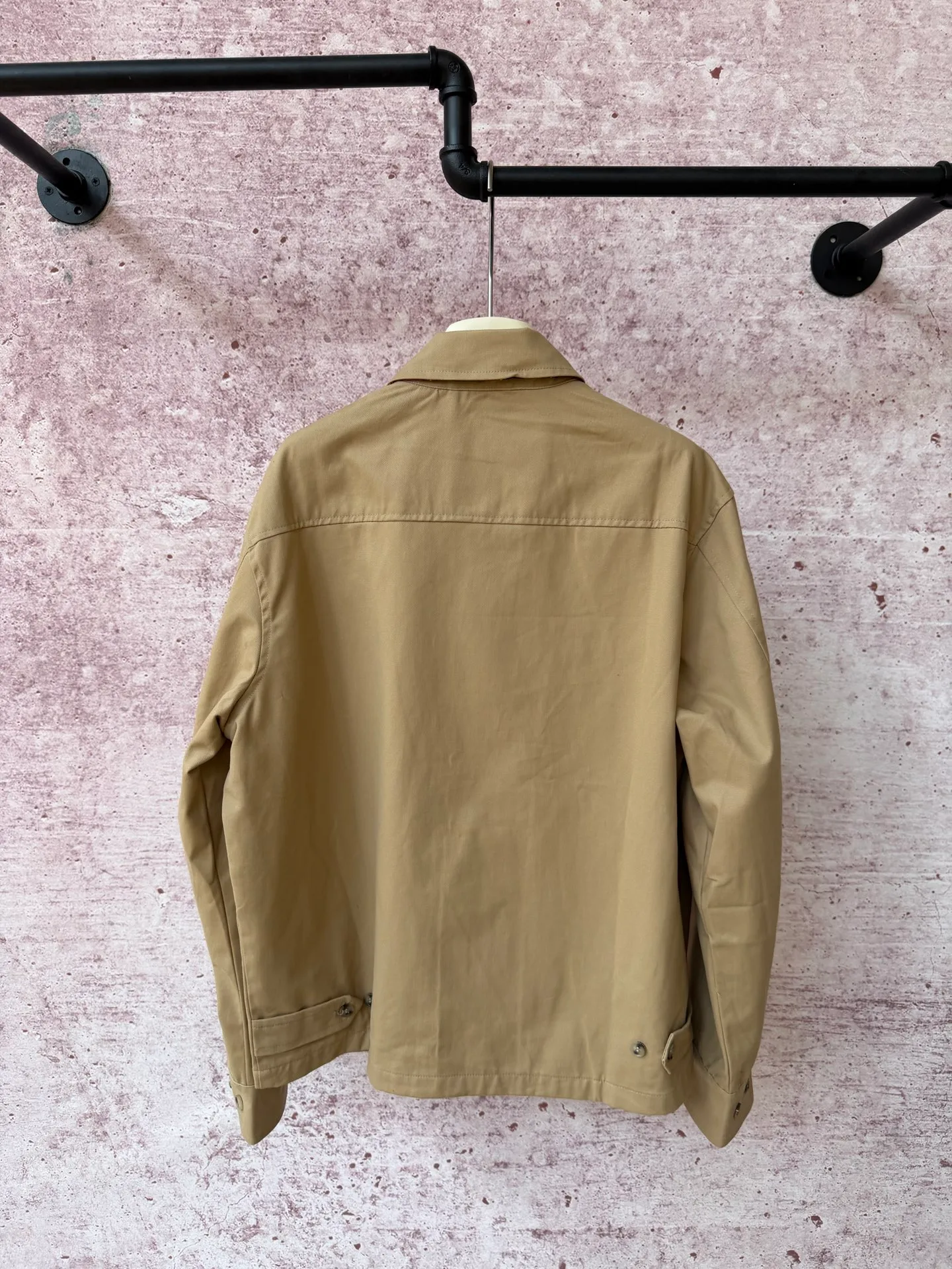P330 Raff classic pony executive jacket, original twill cotton fabric with inner plaid fabric, customized hardware accessories, fine workmanship inside and outside to maintain the original details, simple version, old money style, casual matching